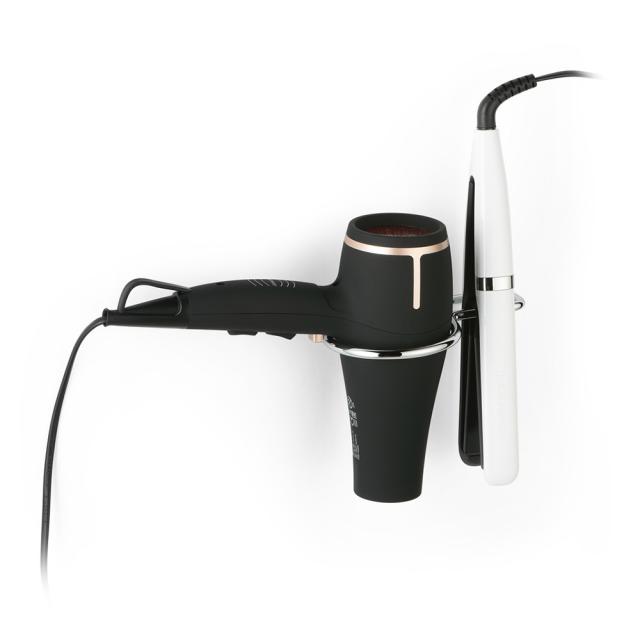 Giese Gifix 21 hairdryer holder with holder for hair straighteners