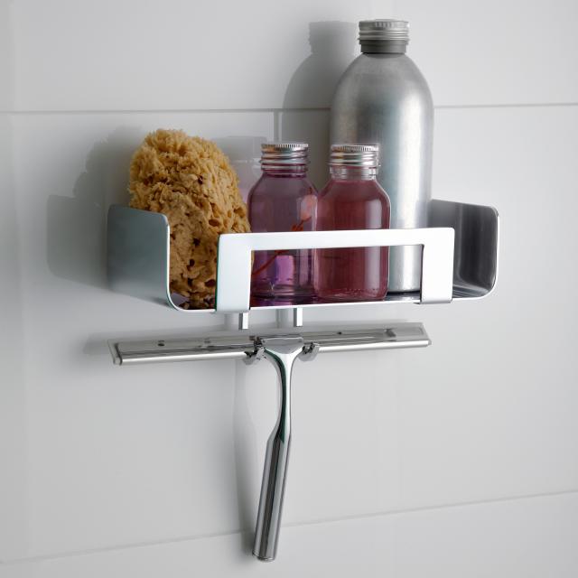 Giese Keep shower basket with hook and squeegee
