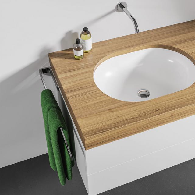 Giese Porte-serviettes pour meubles de salle de bains longueur totale 400 mm