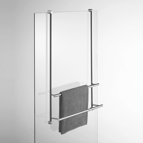 Giese Server towel rail for glass shower panels