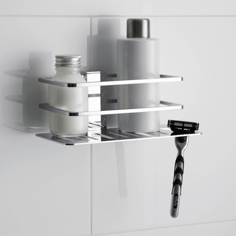 Giese Piano Panier de douche avec emplacement pour rasoir, 30764-02