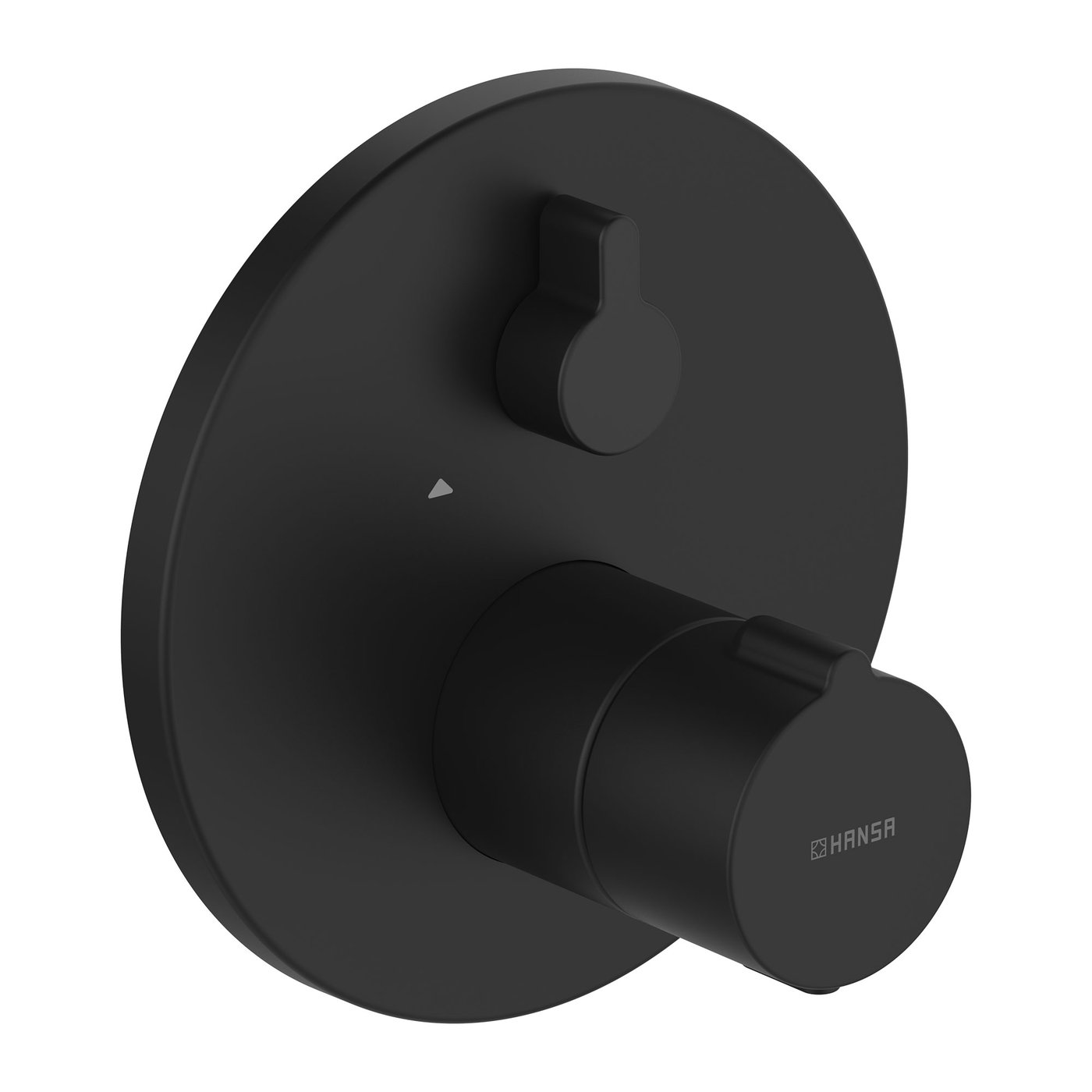 Design House Oakmont 2-Griff-Armatur Schwarz Matt – Für Badewanne & Dusche, Inkl. Ventil