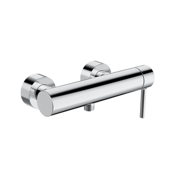 Enter Einhebel-Duschmischer Für Unterputz – Chrom, Aus Messing, Mit 35mm Keramikkartusche, Schlichtes Design