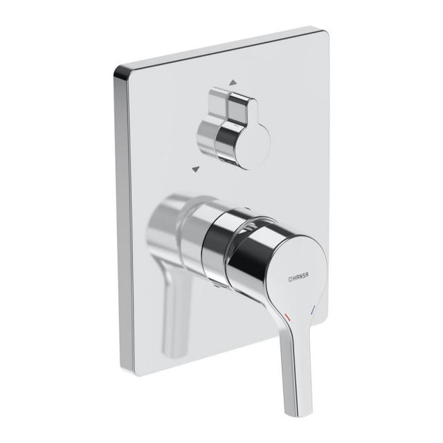 Hansa Paleno concealed bath fitting, for Bluebox concealed installation unit without safety device