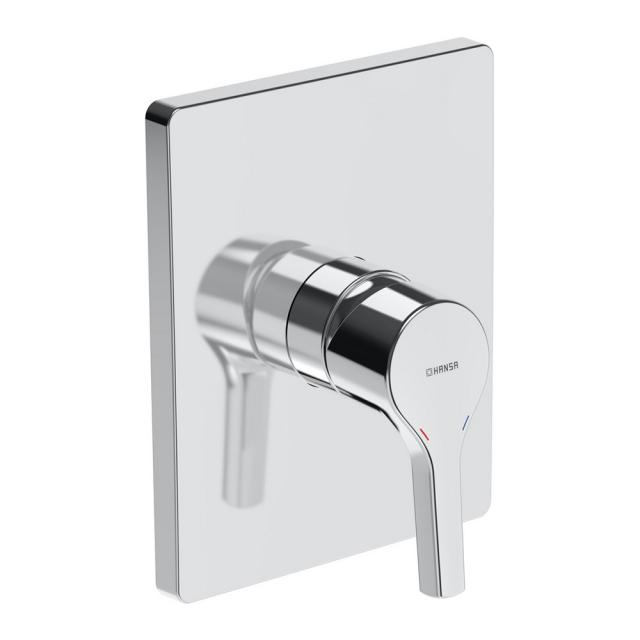 Hansa Paleno single lever shower mixer, for Bluebox concealed installation unit