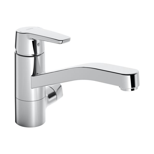 Hansa Polo single-lever kitchen mixer tap, with utility connection