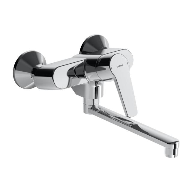 Hansa Polo wall-mounted, single lever kitchen fitting projection: 284 mm