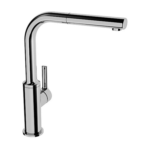 Robinet De Cuisine Hansa Ronda Style – Thermostatique Mural, Chrome, 43702201
