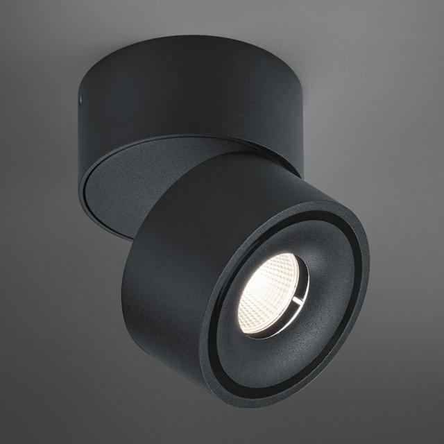 helestra NAKA LED ceiling light / spotlight, single