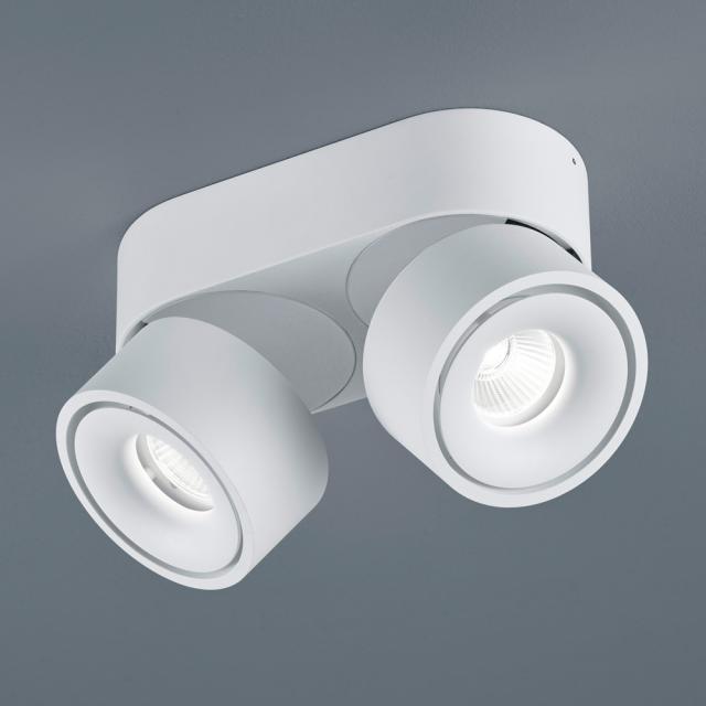 helestra NAKA Spot/plafonnier LED, 2 sources de lumière