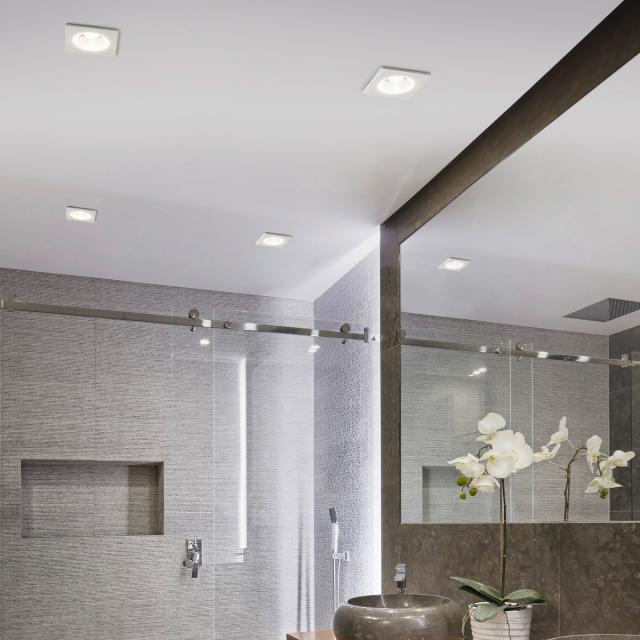 230v Bathroom Wet Room Recessed Spotlights Baloo k5042 ip20 & LED-Spotlight 5w = 50w gu10 