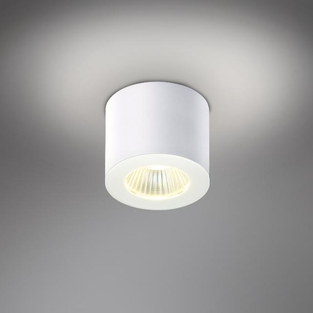 éclairage de cuisine TG2007-28 avec 2x spots lumineux LED plafonnier orientable et rotatif avec verre dépoli Trango 2 lumières Plafonnier LED éclairage de hall éclairage de salle de bain 