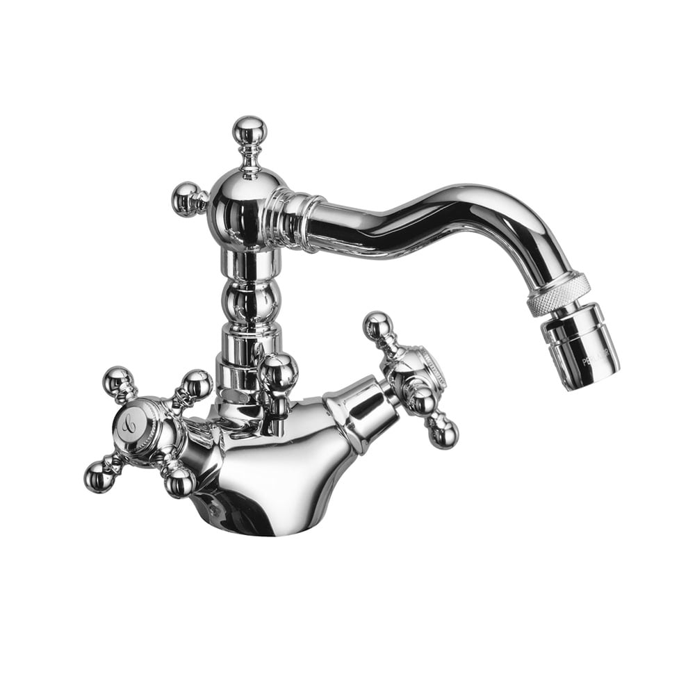 Herzbach Anais Classic Robinetterie de bidet avec garniture de vidage à ...