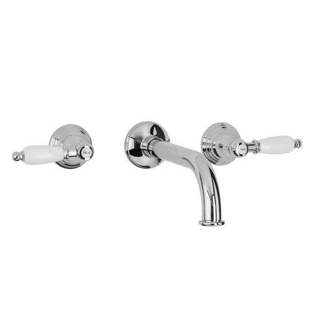Herzbach Anais Classic Mitigeur mural de lavabo chrome - 32.959000.3.01 ...