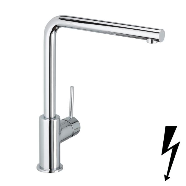 Herzbach Design New single-lever kitchen mixer tap, for low pressure