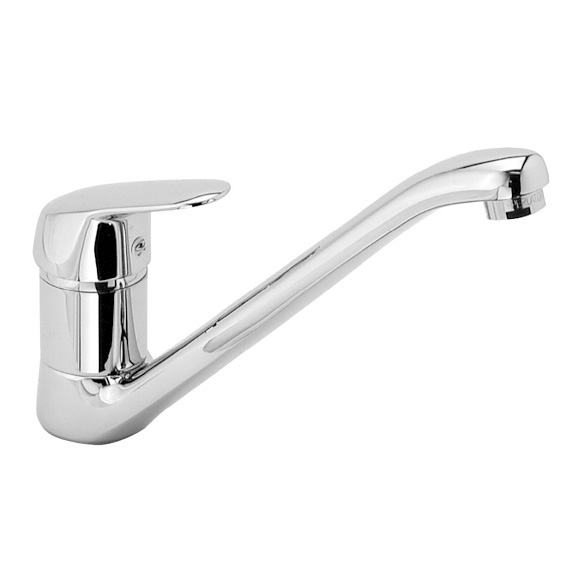 Herzbach Kappa single-lever kitchen mixer tap, for low pressure