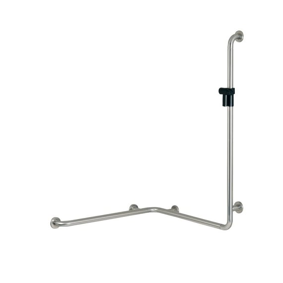 Barre Douche Acier Inoxydable 68cm Trustlife - Réglable Avec Support Main Douche