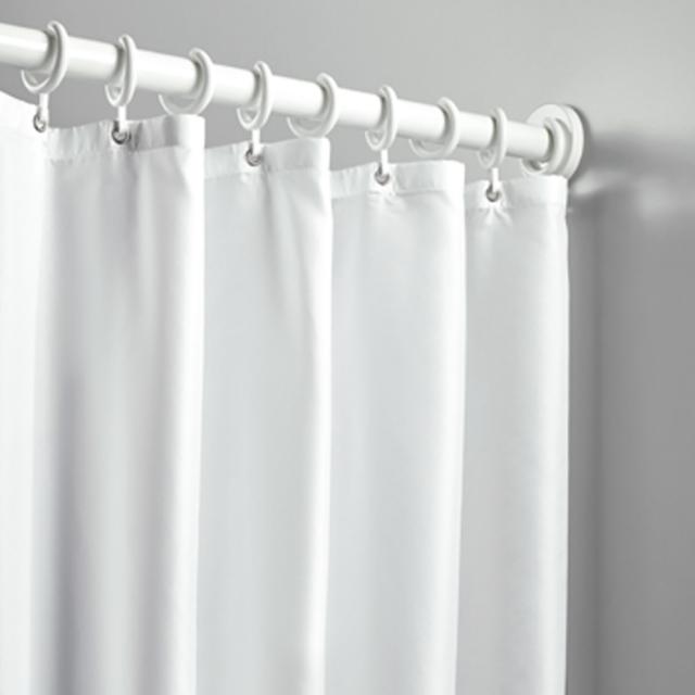 Hewi Series 801 shower curtain white