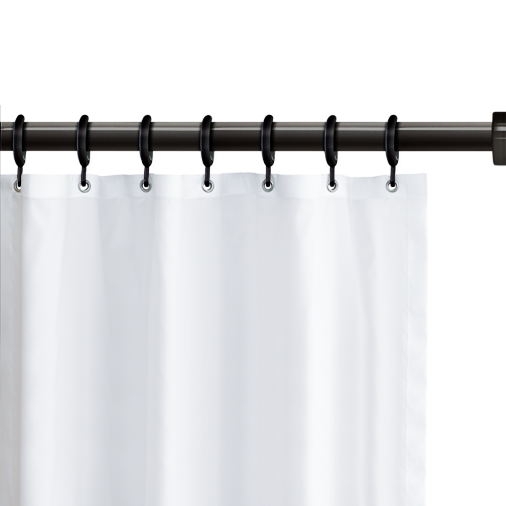 Hewi Series 801 Shower Curtain Rail Jet, 64 Inch Shower Curtain