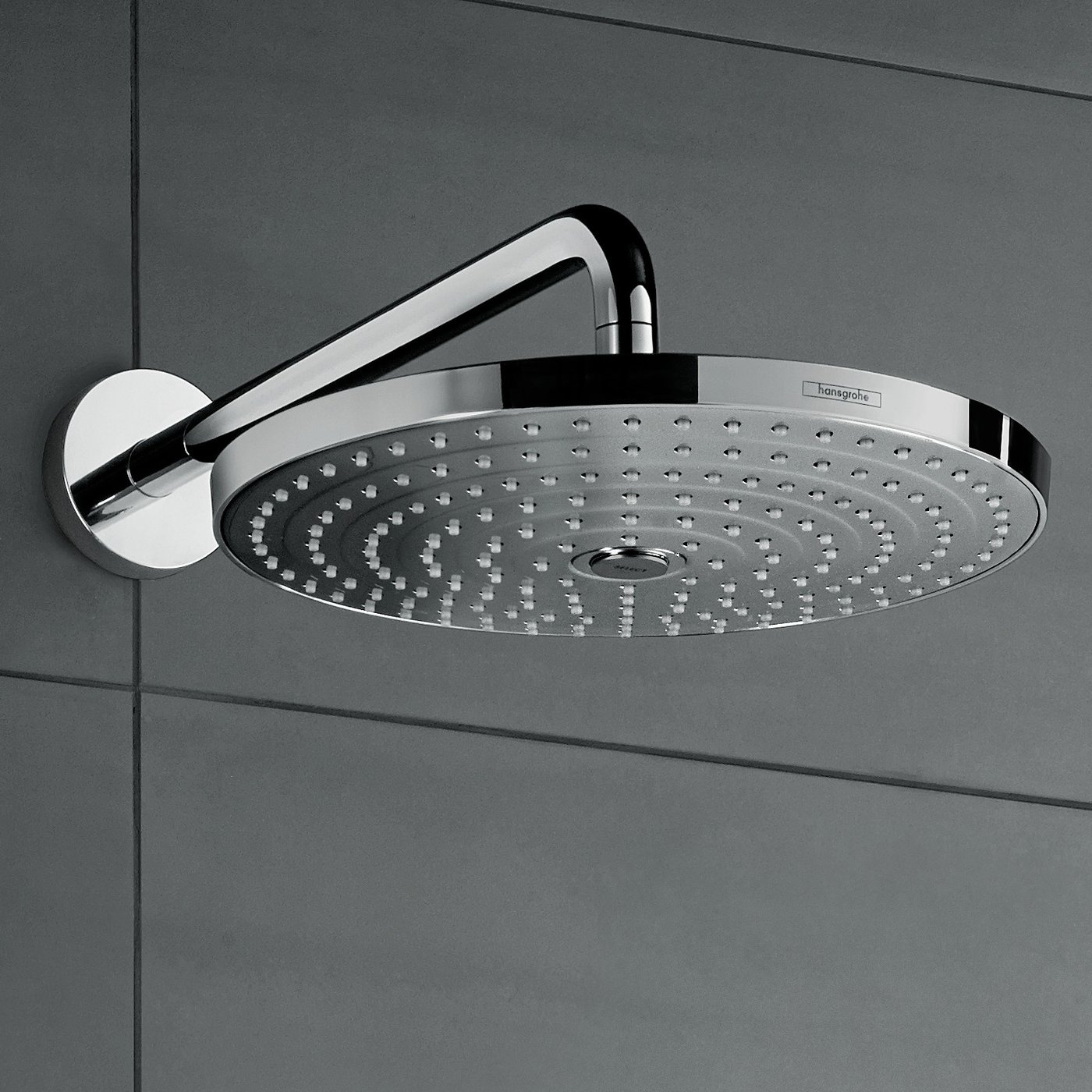 AquaDance Duschkopf Hochdruck Mit 6 Einstellungen & Handbrause – 10,2 Cm, Chrom, 3-Wege-Umsteller