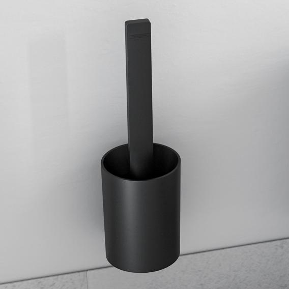 Hansgrohe WallStoris toilet brush set matt black
