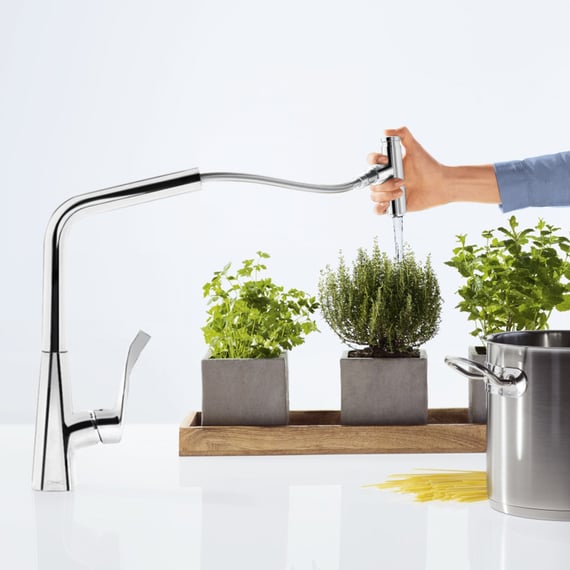 hansgrohe Metris Select M71 Mitigeur de cuisine 2 trous 200