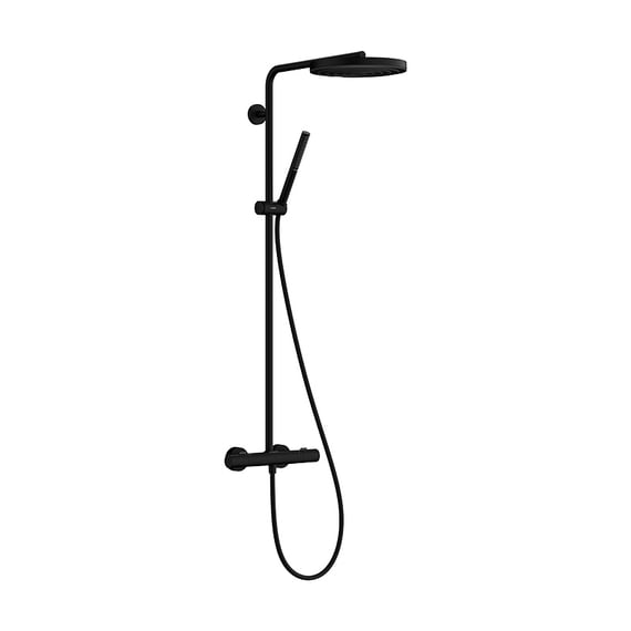 Colonne De Douche Noire Hansgrohe