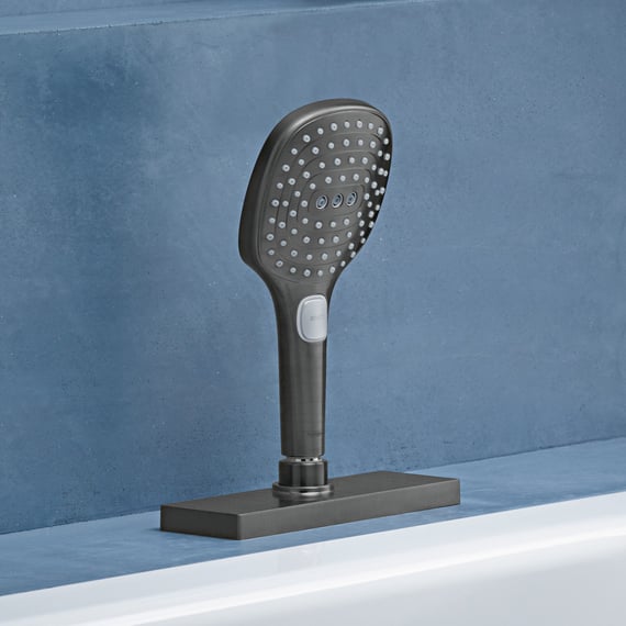 hansgrohe Raindance Select E Handbrause, 3 Strahlarten bronze gebürstet ...