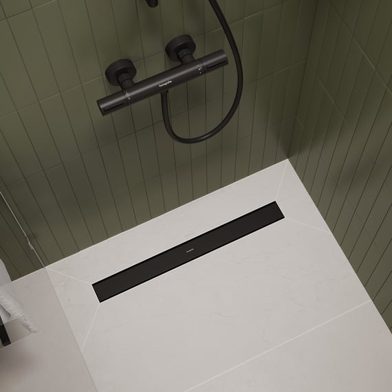 hansgrohe RainDrain Point scarico bagno, set completo, per