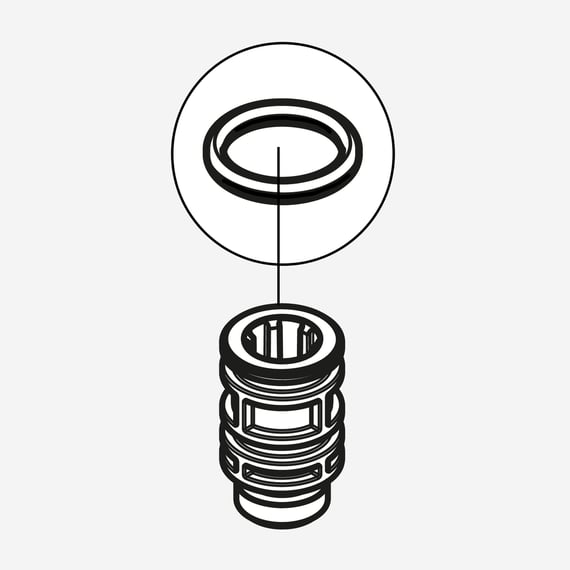 Couvercle Vanne Vidanche + Joint Torique – Compatible Pompes Intex 11456 & 11385 – Entretien Piscine Filtre à Sable - 12
