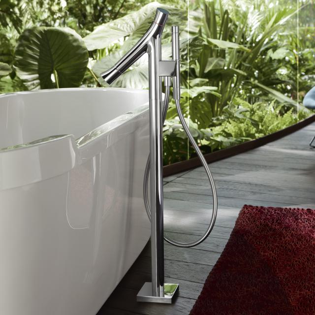 AXOR Starck Organic floorstanding bath thermostat, 1/2"