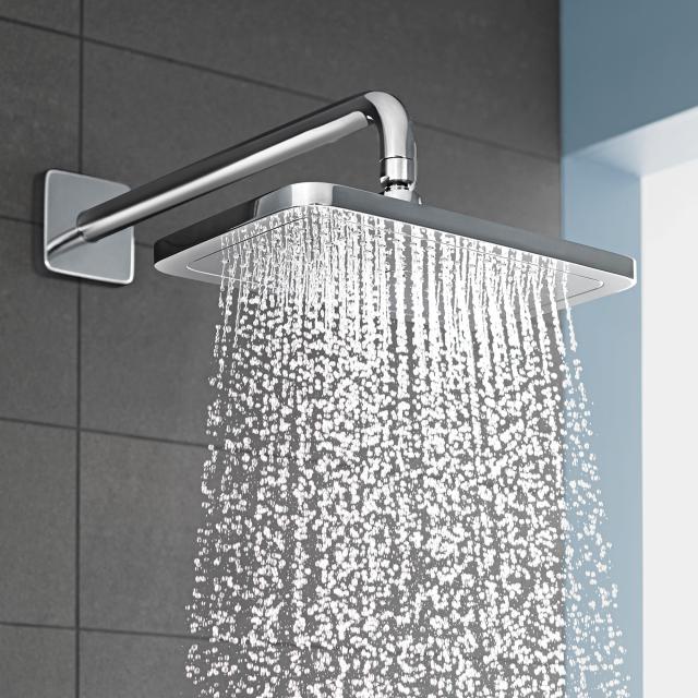 Hansgrohe Croma E 1jet overhead shower with EcoSmart