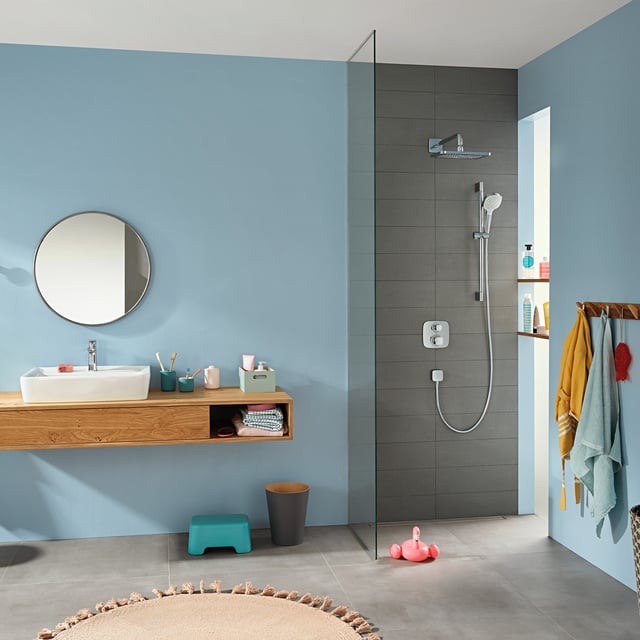 PONSI Ecostyle mitigeur baignoire avec douchette à main support