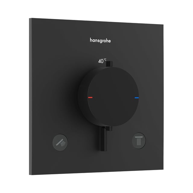 Pommeau De Douche Hansgrohe Rainfinity 250 1Jet – Noir Mat – Neuf – 26228670