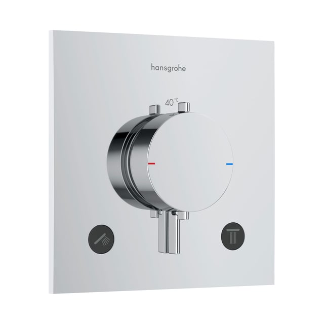 Hansgrohe Metris C Druckausgleichsblende Mit Umsteller 4449830 - Poliertes Nickel