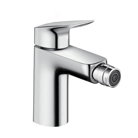 Hansgrohe Logis single lever bidet mixer with pop-up waste set