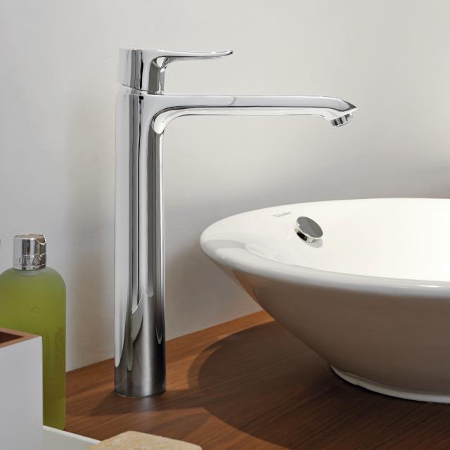Hansgrohe Metris single lever basin fitting 260, for washbowls without waste set