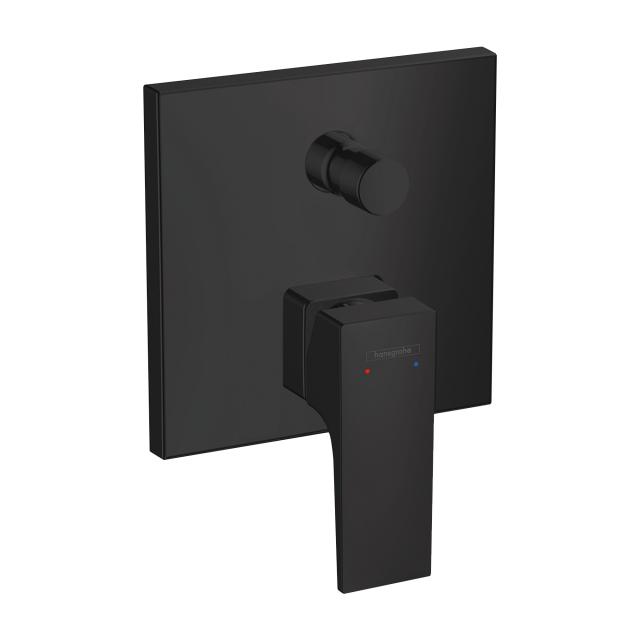 Hansgrohe Metropol concealed single-lever bath mixer, with lever handle matt black, without safety combnation