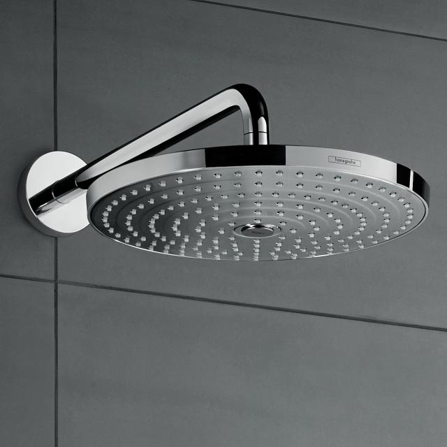 Hansgrohe Raindance Select S 2jet overhead shower with shower arm chrome, without EcoSmart
