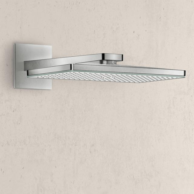 Hansgrohe Rainmaker Select 460 1jet overhead shower with shower arm white/chrome, without EcoSmart