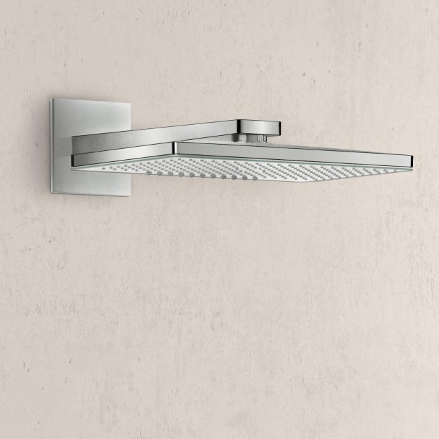 Hansgrohe Rainmaker Select 460 2jet overhead shower with shower arm white/chrome, without EcoSmart