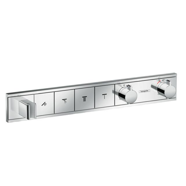 Hansgrohe RainSelect trim set for 4 outlets, concealed chrome