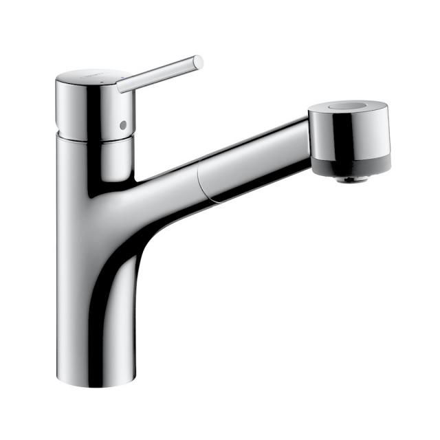 Hansgrohe Talis M52 single-lever kitchen mixer tap, with pull-out spout and sBox chrome
