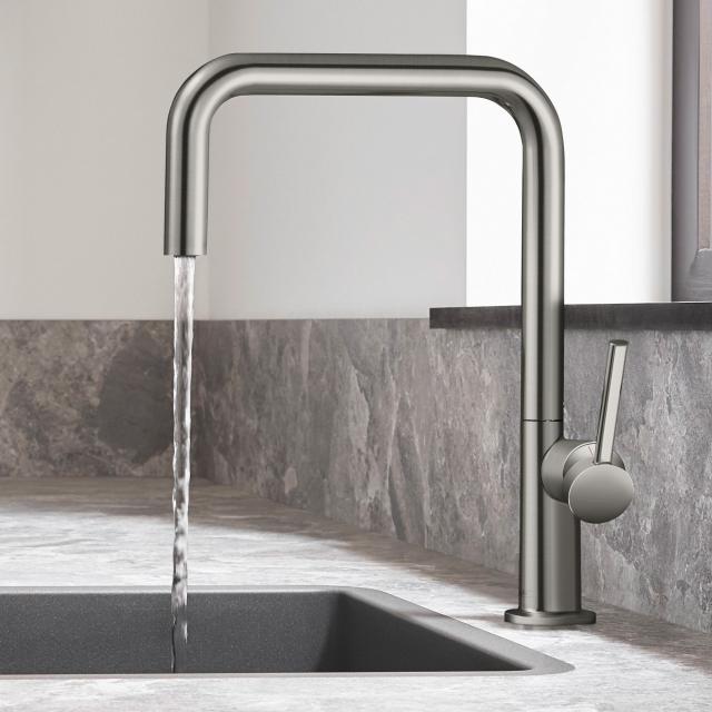 Hansgrohe Talis M54 single-lever kitchen mixer tap brushed stainless steel