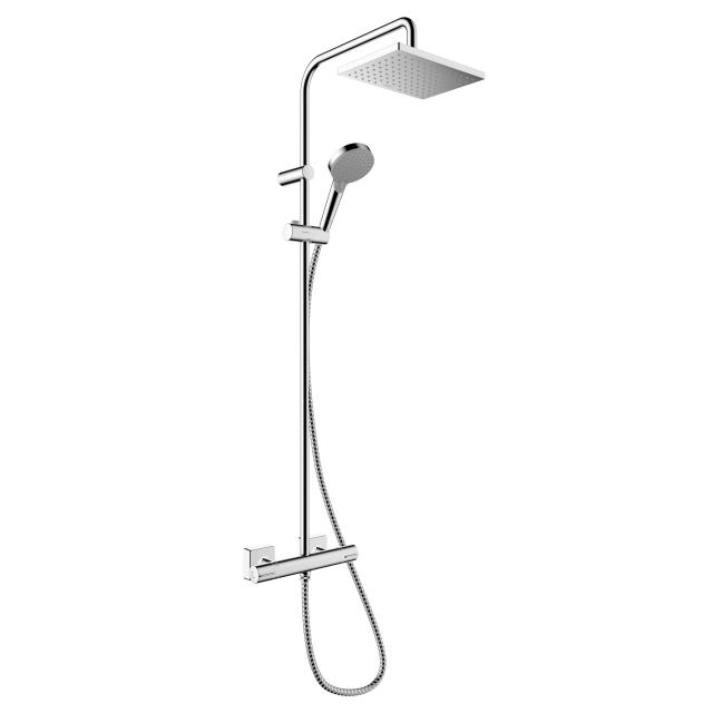 Hansgrohe Vernis Shape 230 1jet Showerpipe with shower thermostat chrome