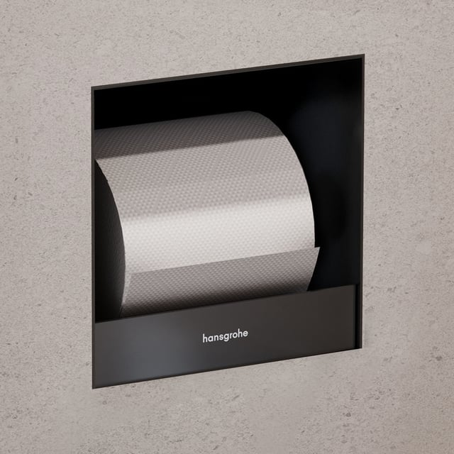 Porte papier toilette encastrable