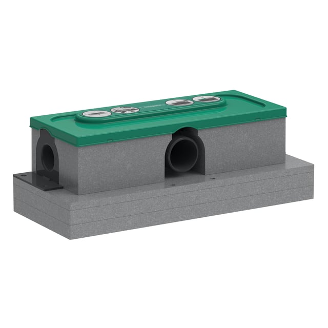 Kit 4 Copritubi Per Radiatore In PVC - Diametro 15 Mm, Bianco, Facile Installazione Senza Attrezzi