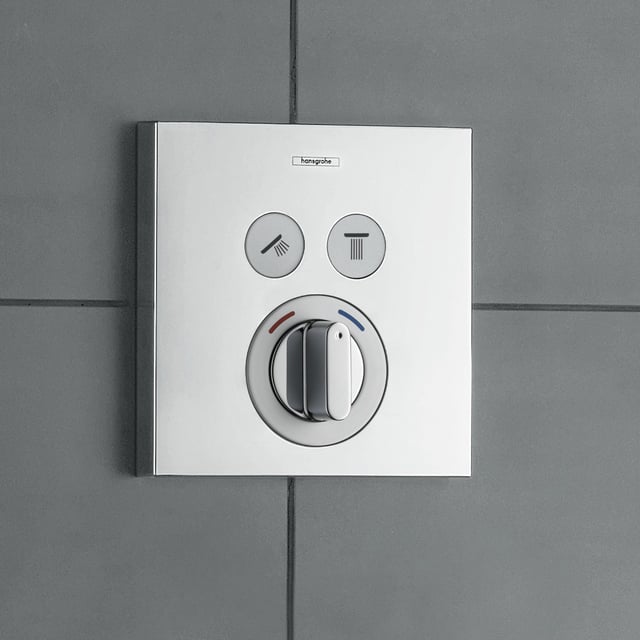 hansgrohe ShowerSelect Einhebelmischer, für Wanne & Dusche chrom ...