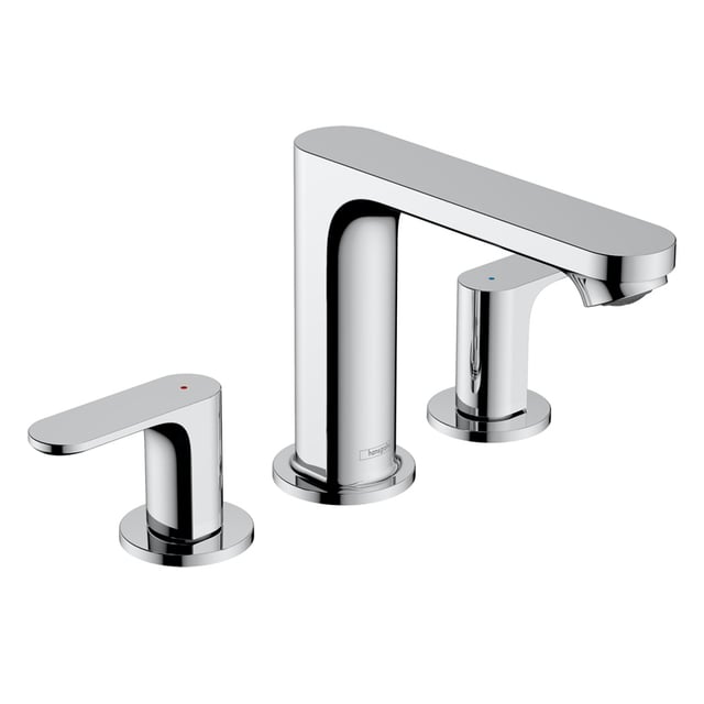 Rebris S Monocomando Miscelatore Bidet Hansgrohe Rebris S - Monocomando, Cromo, Con Piletta Metallo Piletta Metallo Pop-up - 8