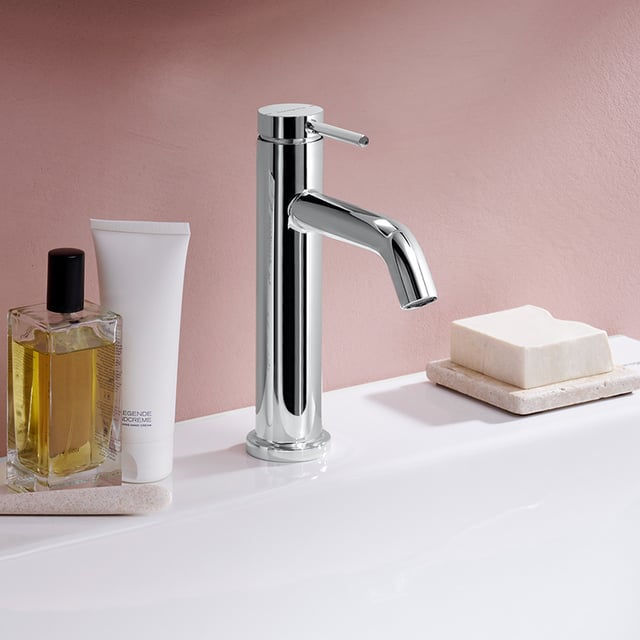 Mitigeur Lavabo Hansgrohe 110 Blanc/chrome - Robinet Monocommande Salle De Bain